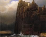 威廉斯坦利哈兹尔廷 - Coastal Cliffs aka Ischia